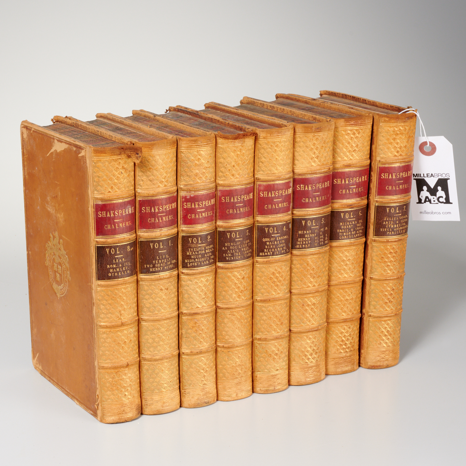 CHALMERS, (8) VOLS, THE PLAYS OF