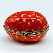 CHAMART LIMOGES PORCELAIN EGG