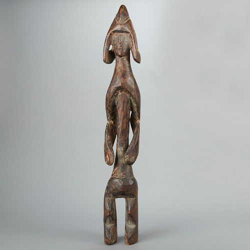 CHAMBA AFRICAN CARVED WOOD FEMALE