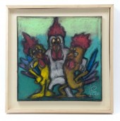 CHAMBERS MCNEIL THREE CHICKENS