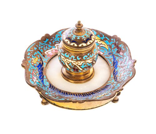 CHAMPLEVé ENAMEL BRONZE