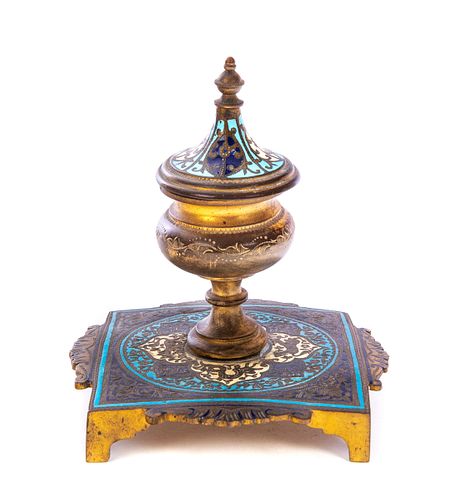 CHAMPLEVé ENAMEL BRONZE