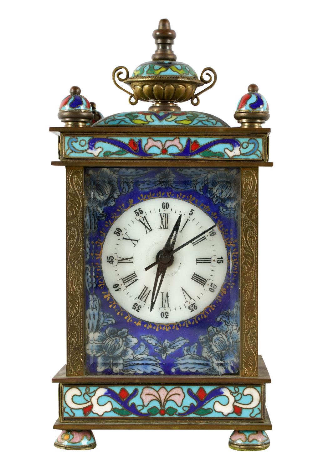 CHAMPLEVE ENAMEL CARRIAGE