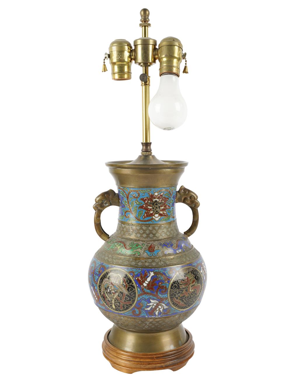 CHAMPLEVE ENAMELED COPPER