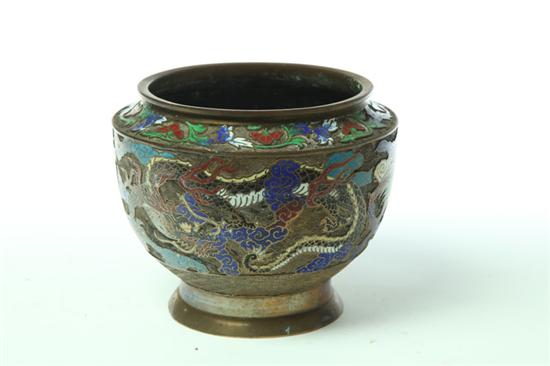 CHAMPLEVE JARDINIERE.  China 