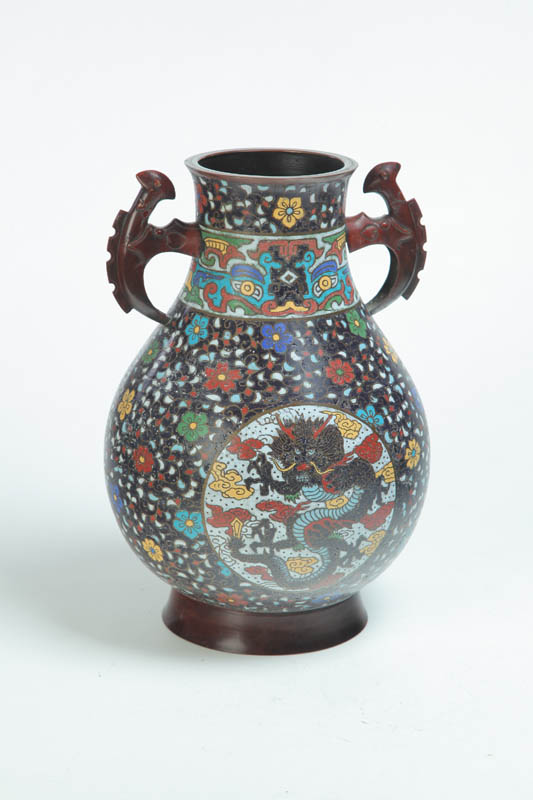 CHAMPLEVE VASE.  China  early
