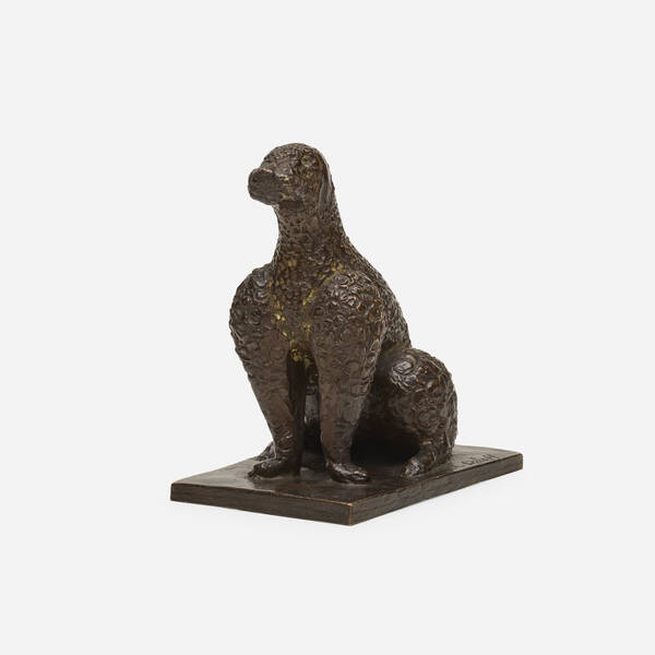 Chana Orloff. Caniche Assis. c.