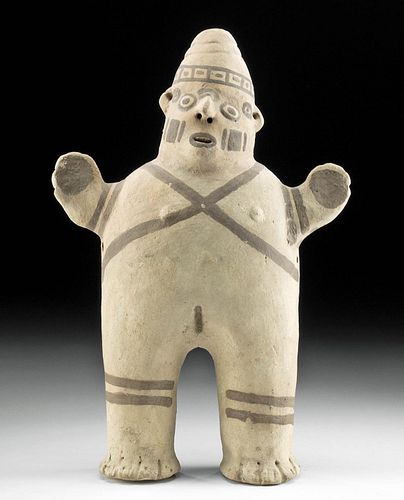 CHANCAY POTTERY STANDING FEMALE