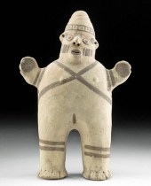 CHANCAY POTTERY STANDING FEMAL