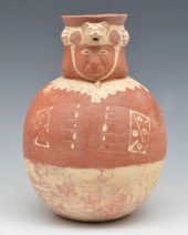 CHANCAY PRE-COLOMBIAN PAINTED