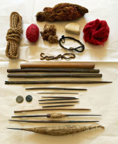 CHANCAY WEAVING IMPLEMENTS AND