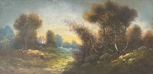 CHANDLER, PASTEL A BUCOLIC AUTUMN