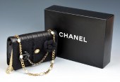 CHANEL BIJOUX TWEED & LEATHER