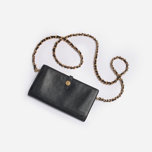 CHANEL BLACK GRAINED CALFSKIN