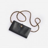 CHANEL BLACK GRAINED CALFSKIN