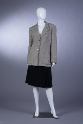 CHANEL BOUCL? JACKET AND BLACK