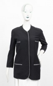 CHANEL BOUTIQUE BLACK BLAZER W