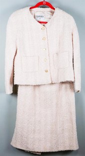 CHANEL BOUTIQUE BOUCLE SKIRT S