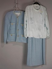CHANEL BOUTIQUE LIGHT BLUE THR
