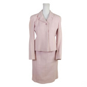 CHANEL BOUTIQUE PINK TWEED SKI