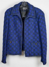 CHANEL BOUTIQUE PLAID JACKET A