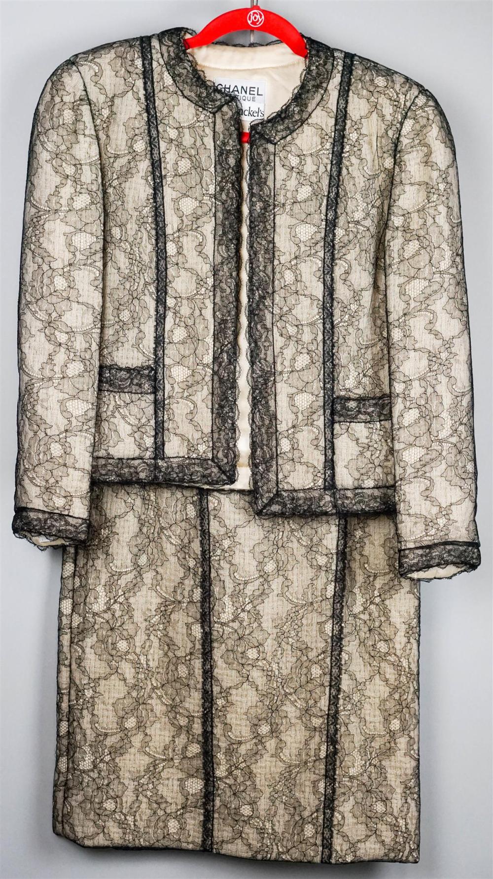 CHANEL BOUTIQUE SKIRT SUIT WITH