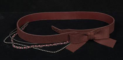 Chanel bow detail belt    fall 2002