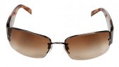 CHANEL BROWN TINTED SUNGLASSES