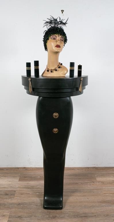 CHANEL BUST AND BODY PEDESTAL