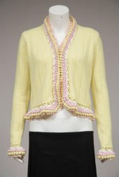Chanel cashmere cardigan and s