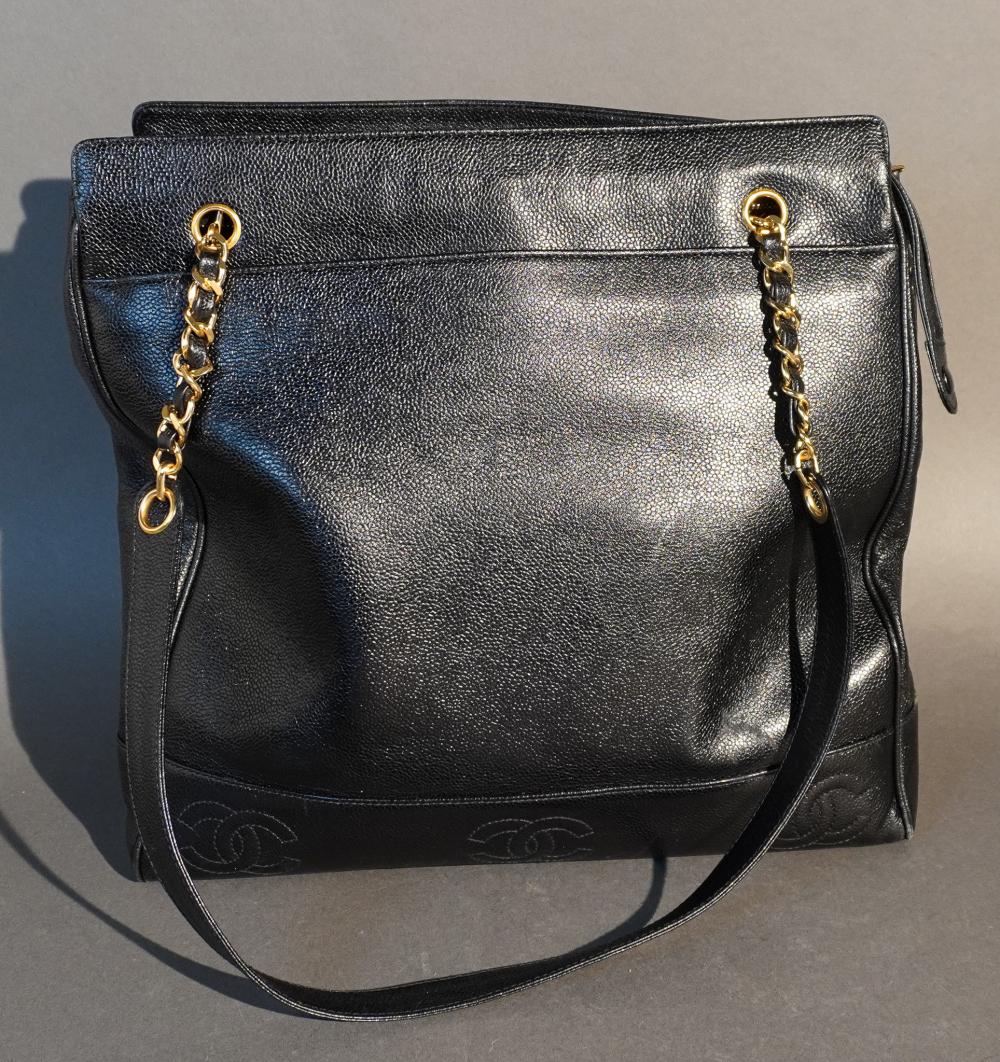 CHANEL CAVIAR LEATHER TRIPLE CC