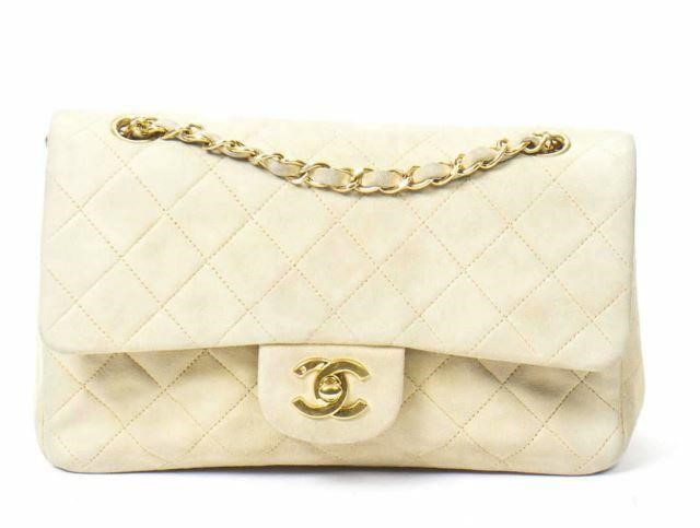 CHANEL CLASSIC TAN SUEDE DOUBLE