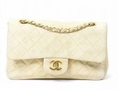 CHANEL CLASSIC TAN SUEDE DOUBL