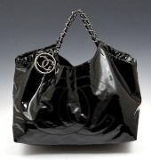 CHANEL COCO CABAS XL BLACK VIN