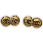 CHANEL COSTUME CUFFLINKSDESCRI