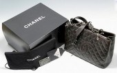 CHANEL DARK BROWN GRAND SHOPPI