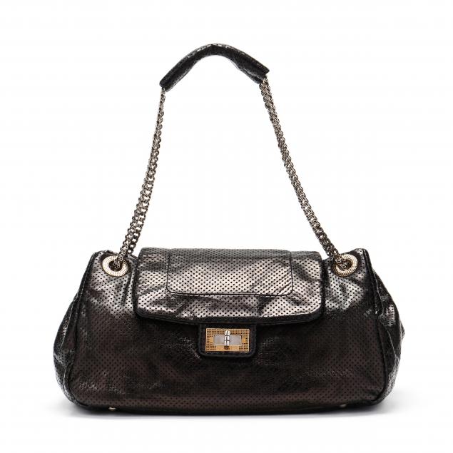 CHANEL DRILL PERFORATED LEATHER
