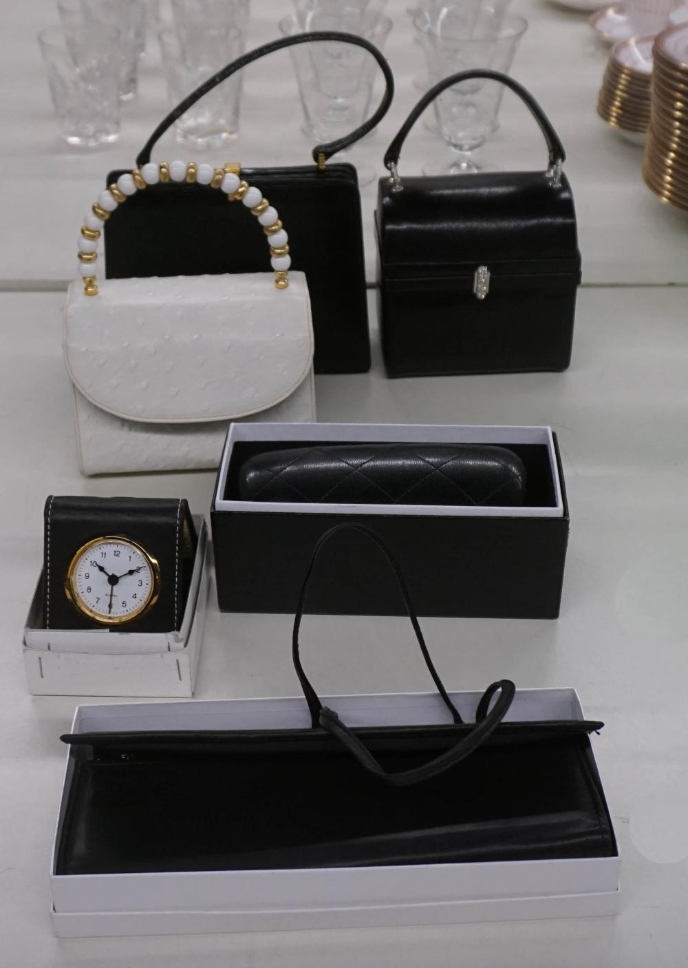 CHANEL EYEGLASS CASE, THREE VINTAGE