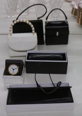 CHANEL EYEGLASS CASE, THREE VI