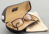 CHANEL FAUX-TORTOISE AND GOLD-