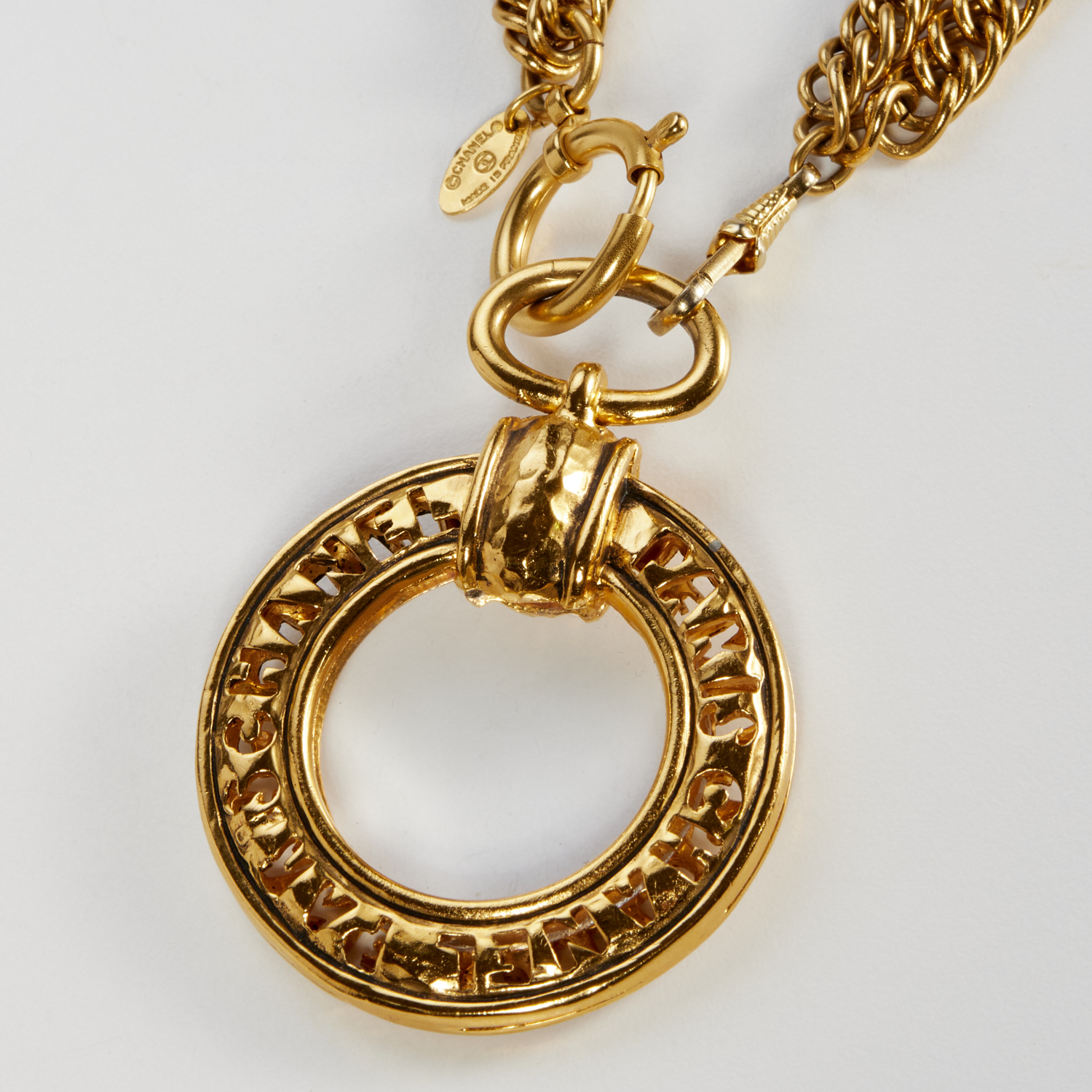 CHANEL FRANCE CHAIN LOUPE