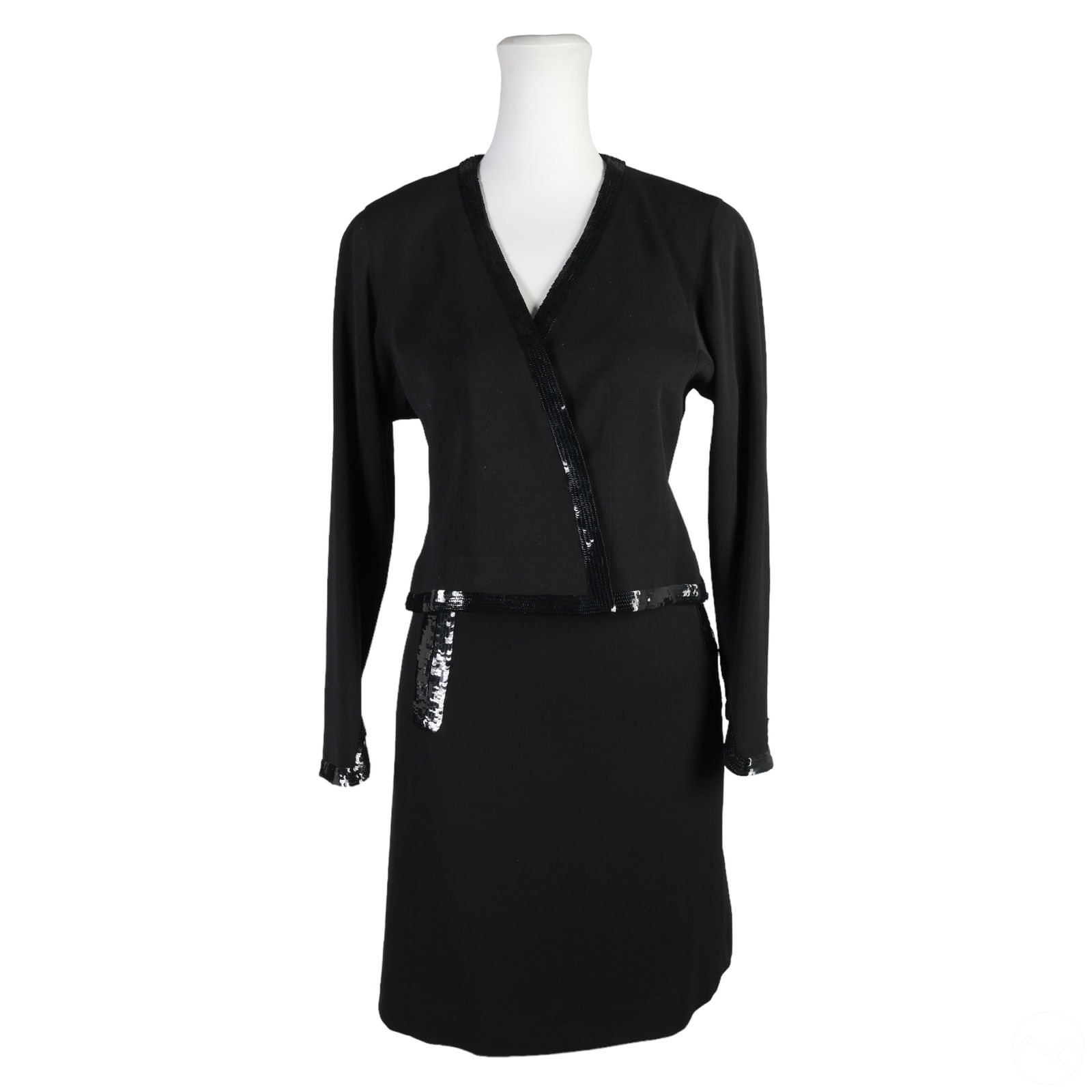 CHANEL FRENCH DESIGNER BLACK TOP