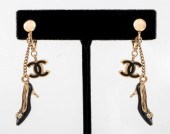 CHANEL GOLD FILLED STILETTO DR