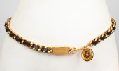 CHANEL GOLD-TONE CHAIN LINK AN