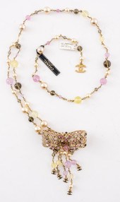 CHANEL GRIPOIX AND FAUX PEARL