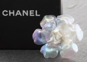 CHANEL IRIDESCENT CAMELLIA FLO