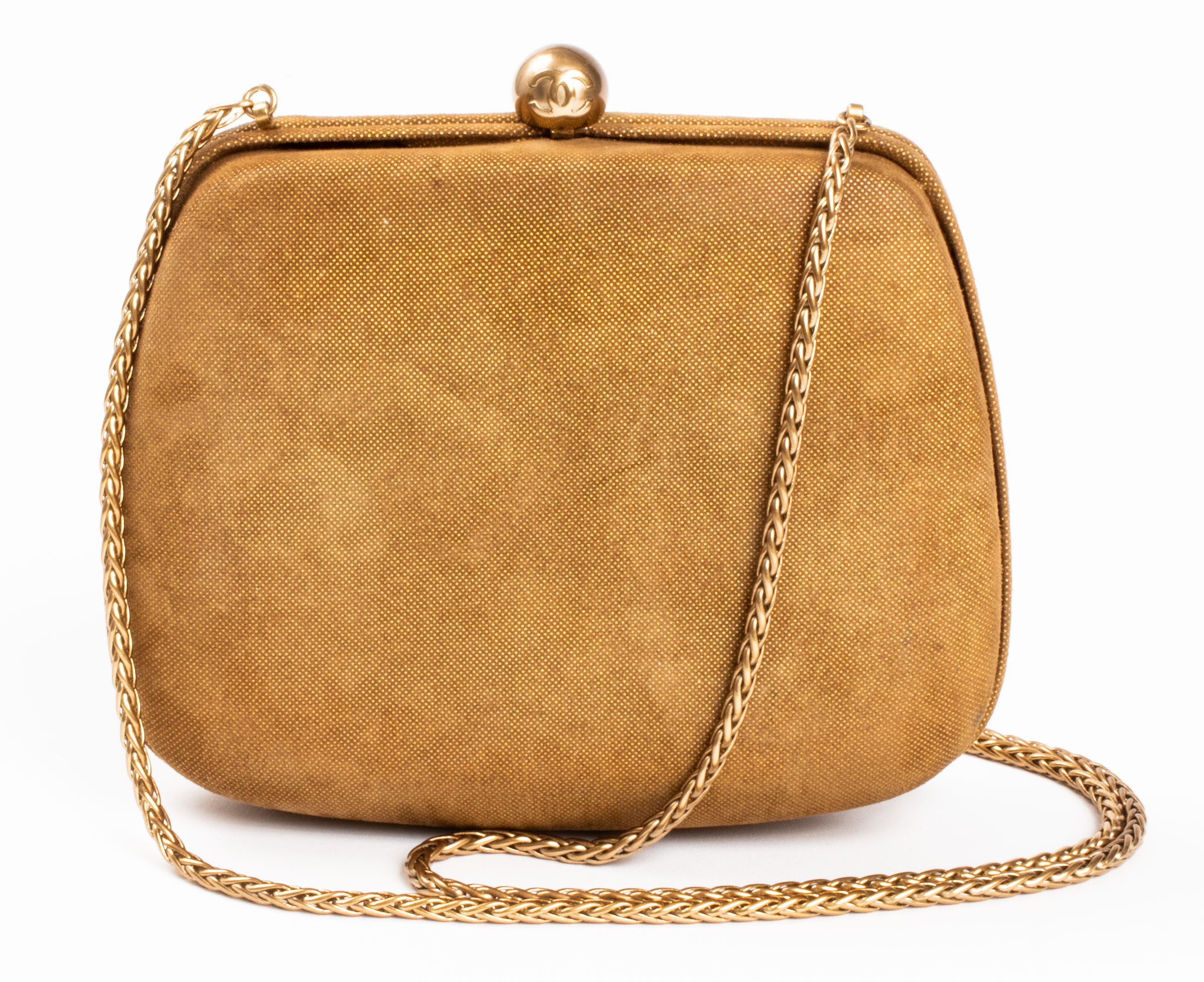 CHANEL IRIDESCENT GOLD-TONE