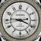 CHANEL J12 WHITE CERAMIC AUTOM