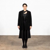 CHANEL LADIES? BLACK WOOL BOUC