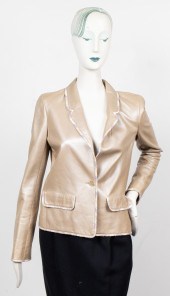 CHANEL LAMBSKIN LEATHER AND TW